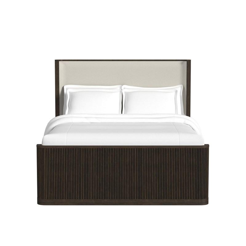 Large Picture of Elements International Sylvie B-16000-5-QUB Queen Upholstered Bed