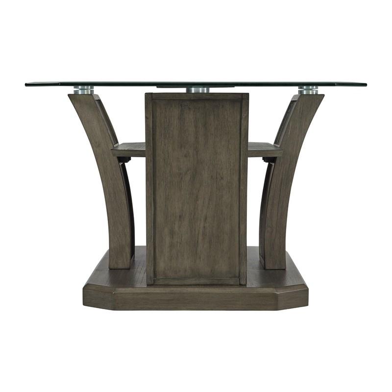 Large Picture of Elements International Dapper TPR350CT Rectangular Coffee Table