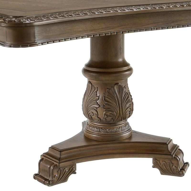 Large Picture of Elements International Madison Park D-10460-5-DT Rectangular Dining Table