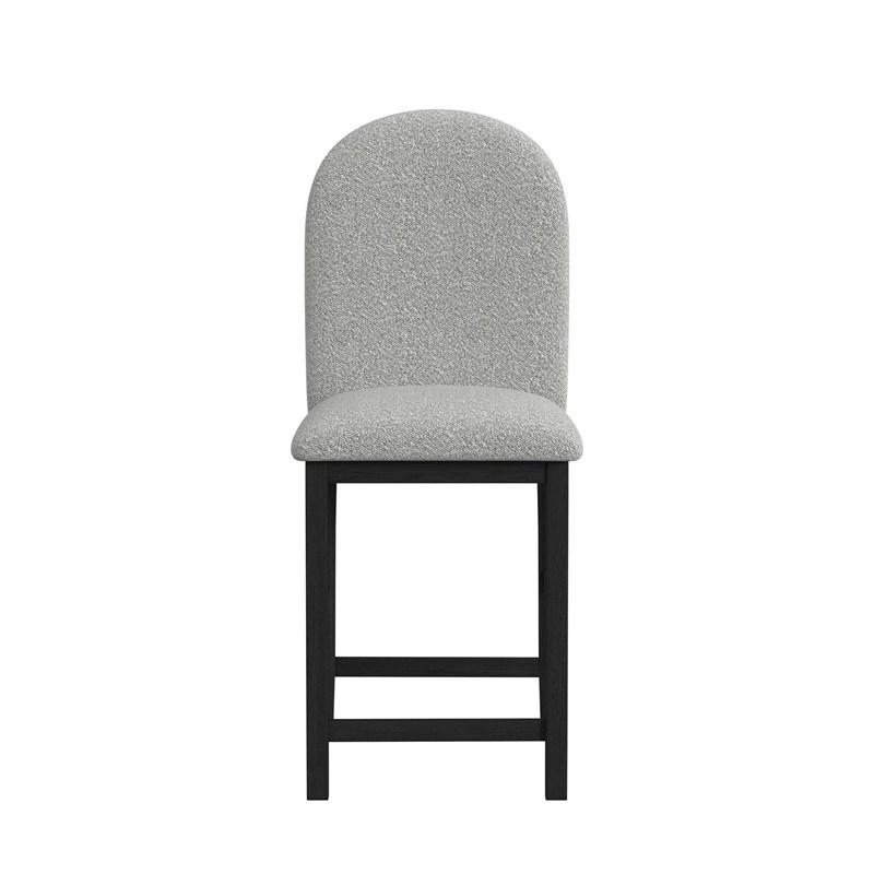 Large Picture of Elements International Portland D-1710-8-BST2 Round Back Barstool