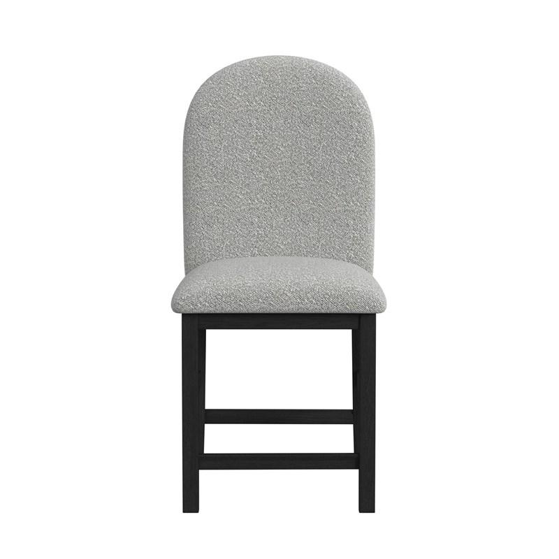 Large Picture of Elements International Portland D-1710-8-CST2 Round Back Counter Stool