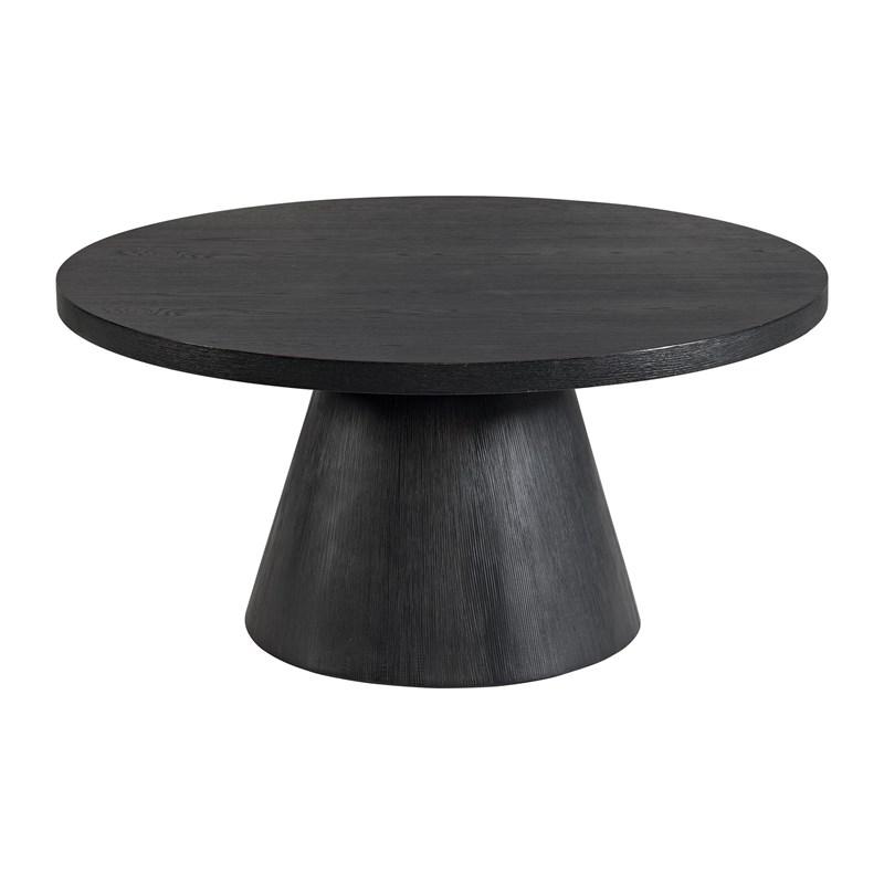Elements International Portland T-1710-8-CT1 Round Coffee Table