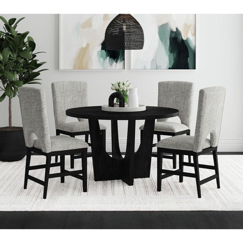 Large Picture of Elements International Oregon D-17380-8-CT1 Round Counter Table