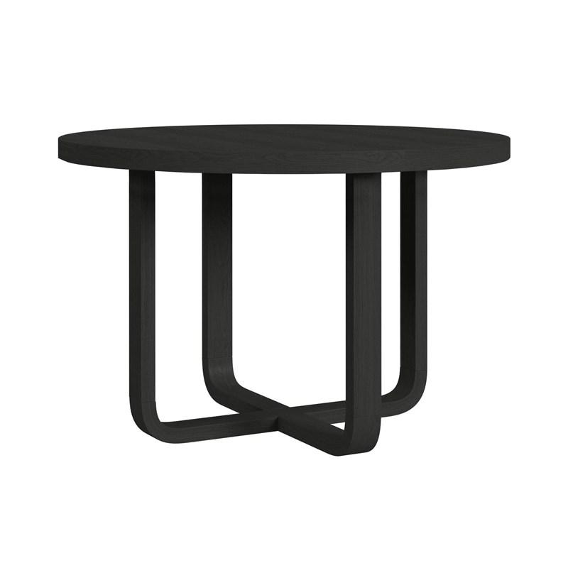 Elements International Ridgemont D-14440-8W-RDT Round Dining Table