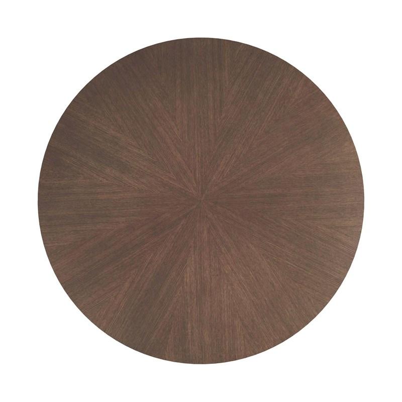 Large Picture of Elements International Santa Barbara D-16550-5-RDT Round Dining Table