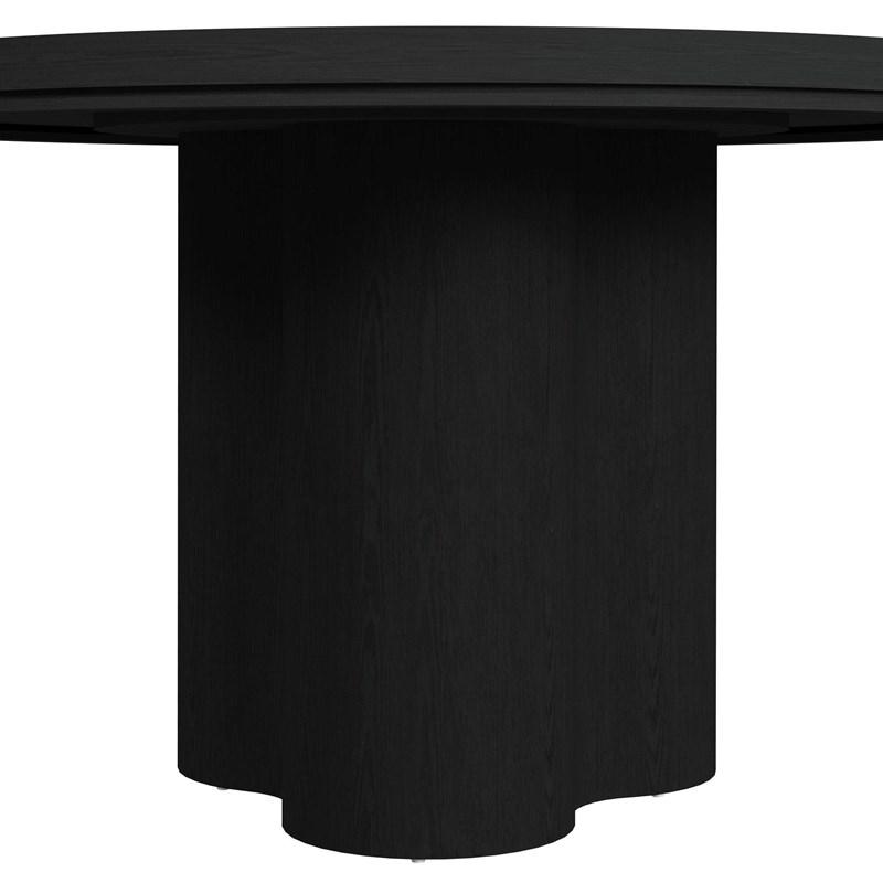 Large Picture of Elements International Rosalie D-16860-8-RDT Round Dining Table
