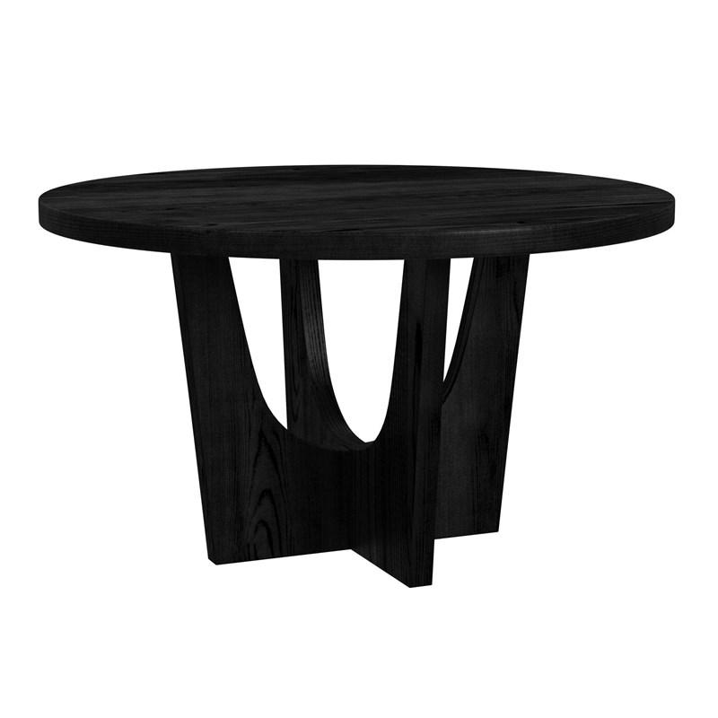 Elements International Oregon D-17380-8-DT1 Round Dining Table