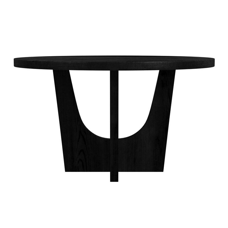 Large Picture of Elements International Oregon D-17380-8-DT1 Round Dining Table