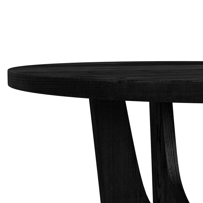 Large Picture of Elements International Oregon D-17380-8-DT1 Round Dining Table