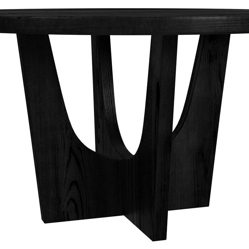 Large Picture of Elements International Oregon D-17380-8-DT1 Round Dining Table