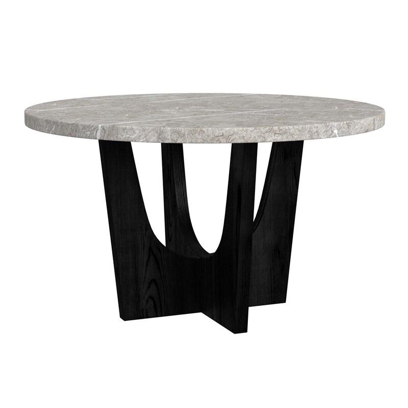 Elements International Oregon D-17380-8-DT2 Round Dining Table
