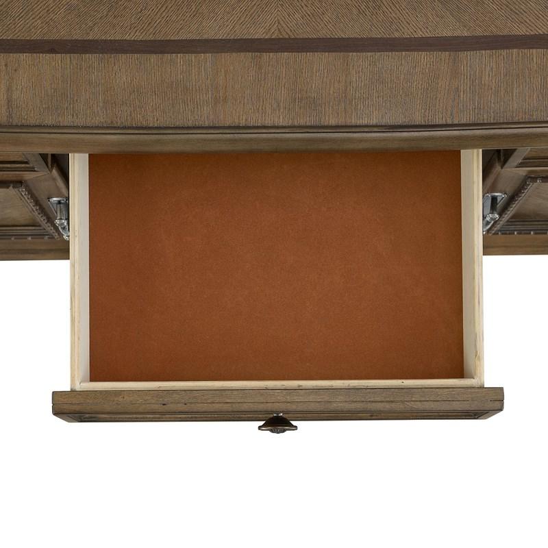 Large Picture of Elements International Madison Park DA-10460-5-SVHT Server And Hutch