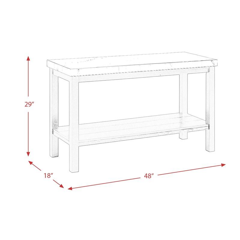 Large Picture of Elements International Marcello CML100ST Sofa Table