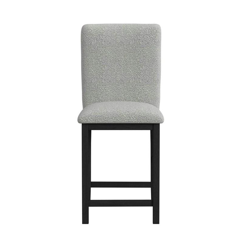 Large Picture of Elements International Portland D-1710-8-BST1 Square Back Barstool