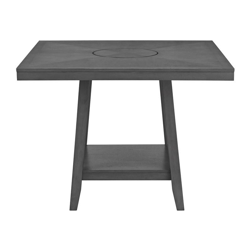 Large Picture of Elements International Seneca D-7670-3-CT Square Counter Table
