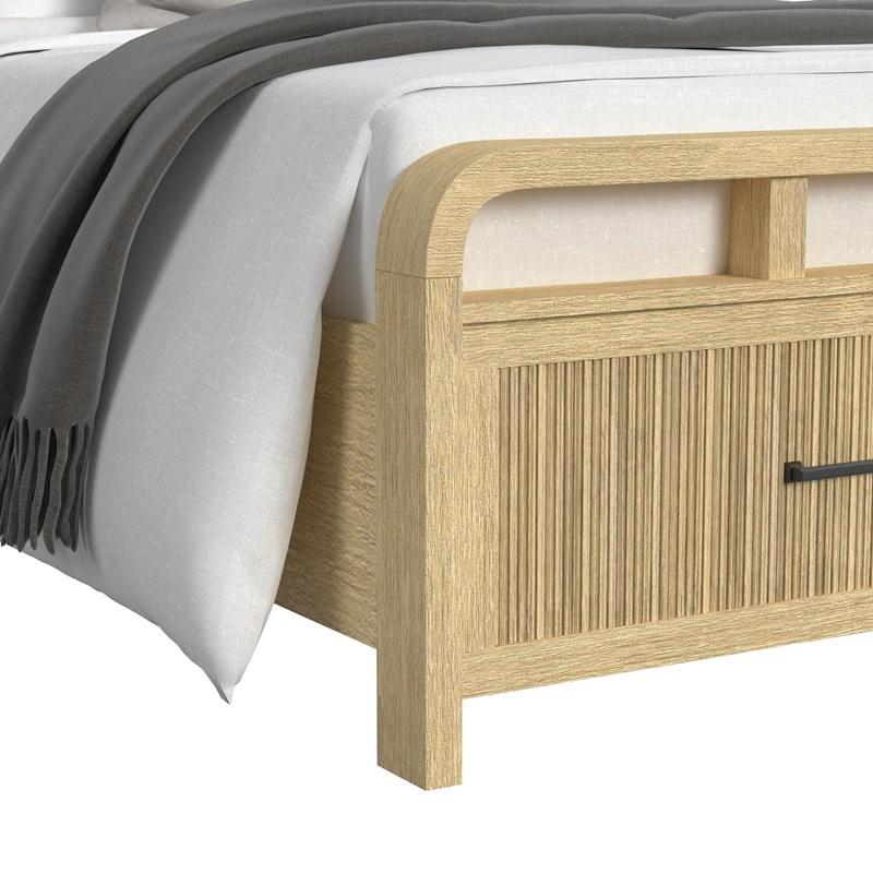 Large Picture of Elements International Ridgemont B-14440-6-TSB Twin Storage Bed