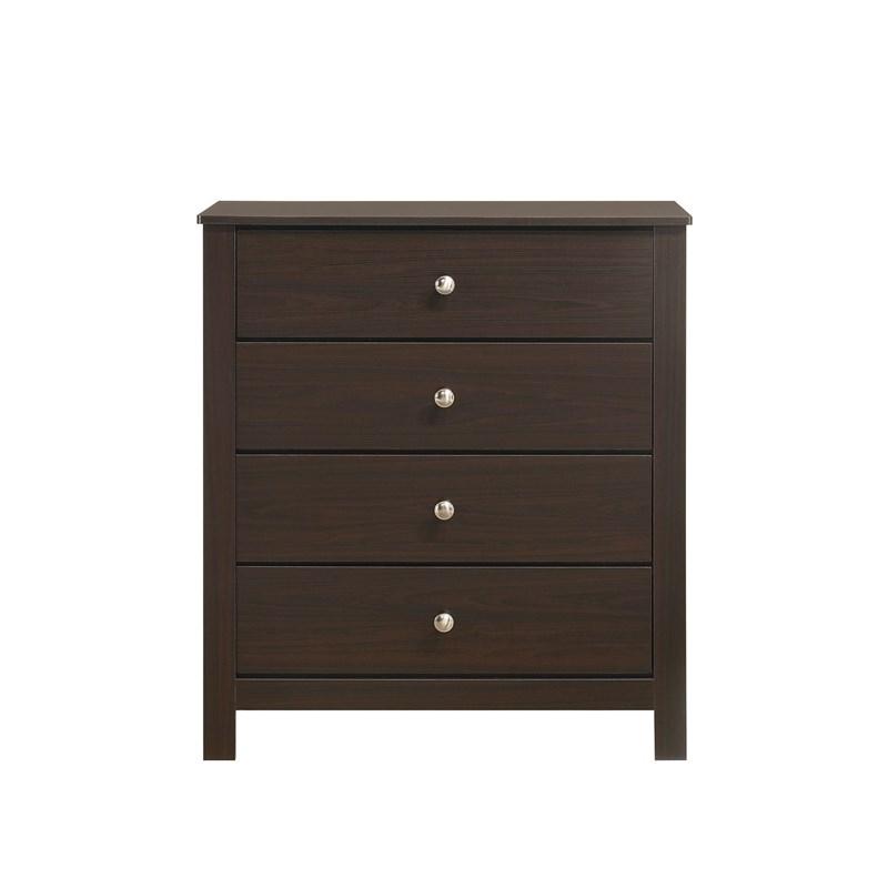 Large Picture of Elements International Sami SM590CH1 Youth 4-Drawer Chest