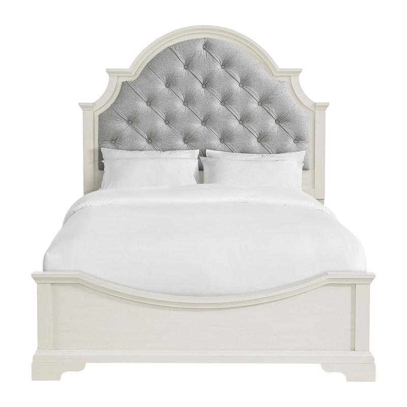 Large Picture of Elements International Eastwood Y-13160-7-FUB Youth Full Upholstered Bed