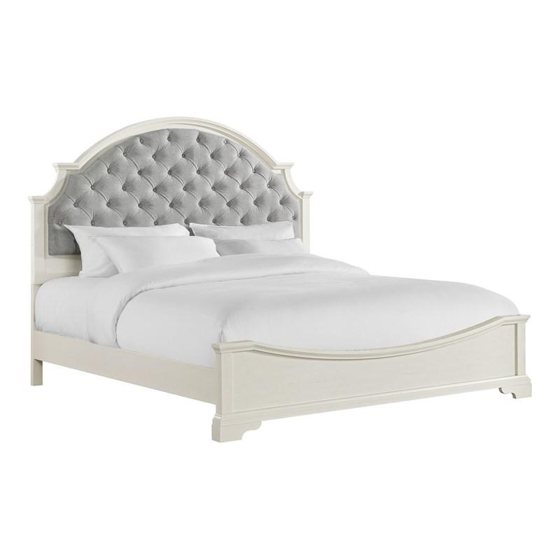 Elements International Eastwood Y-13160-7-KUB Youth King Upholstered Bed