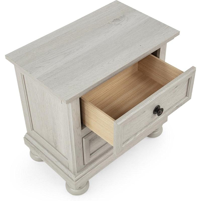 Large Picture of Crown Mark Claribelle B1820-2 Nightstand - White