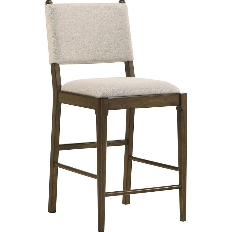 Large Picture of Coaster Furniture Ottowa 193669 Set of 2 Upholstered Counter Side Chair - Brown