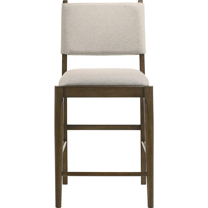 Large Picture of Coaster Furniture Ottowa 193669 Set of 2 Upholstered Counter Side Chair - Brown