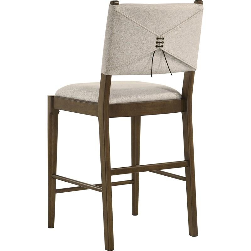 Large Picture of Coaster Furniture Ottowa 193669 Set of 2 Upholstered Counter Side Chair - Brown