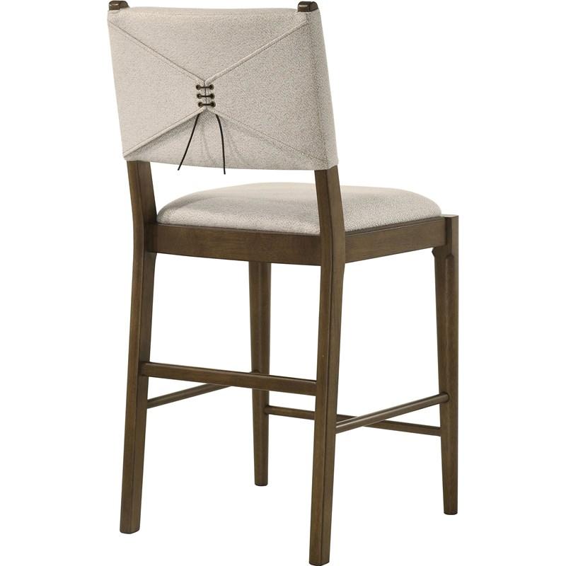 Large Picture of Coaster Furniture Ottowa 193669 Set of 2 Upholstered Counter Side Chair - Brown