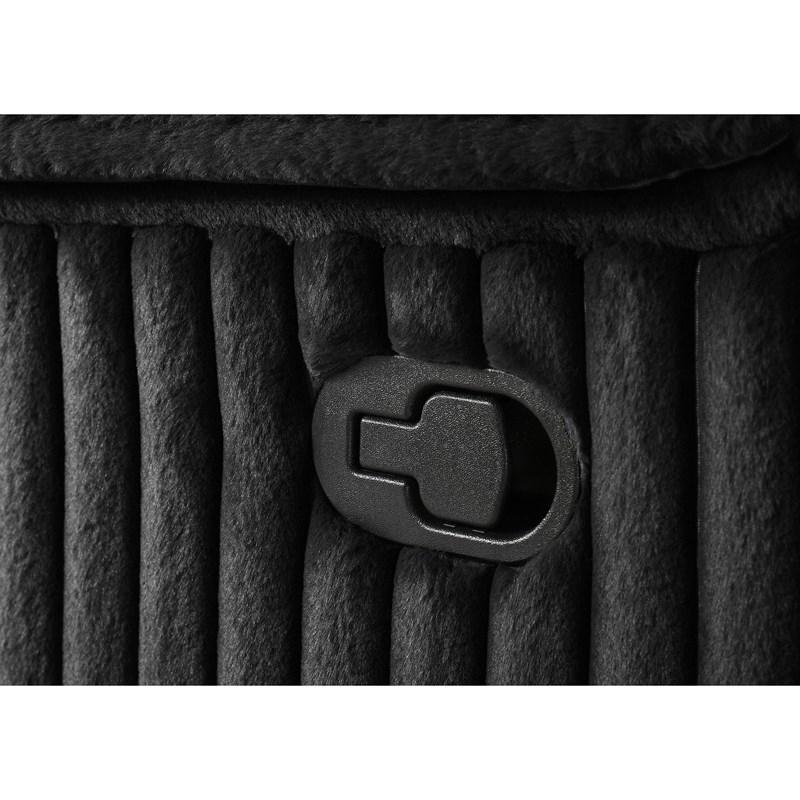Large Picture of Coaster Furniture Atkinson 601520 Upholstered Reclining Sectional Sofa - Black