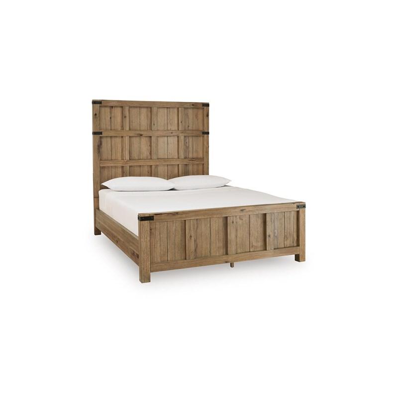 Benchcraft Ridgester B858B2 Queen Panel Bed (Beds - Queen)