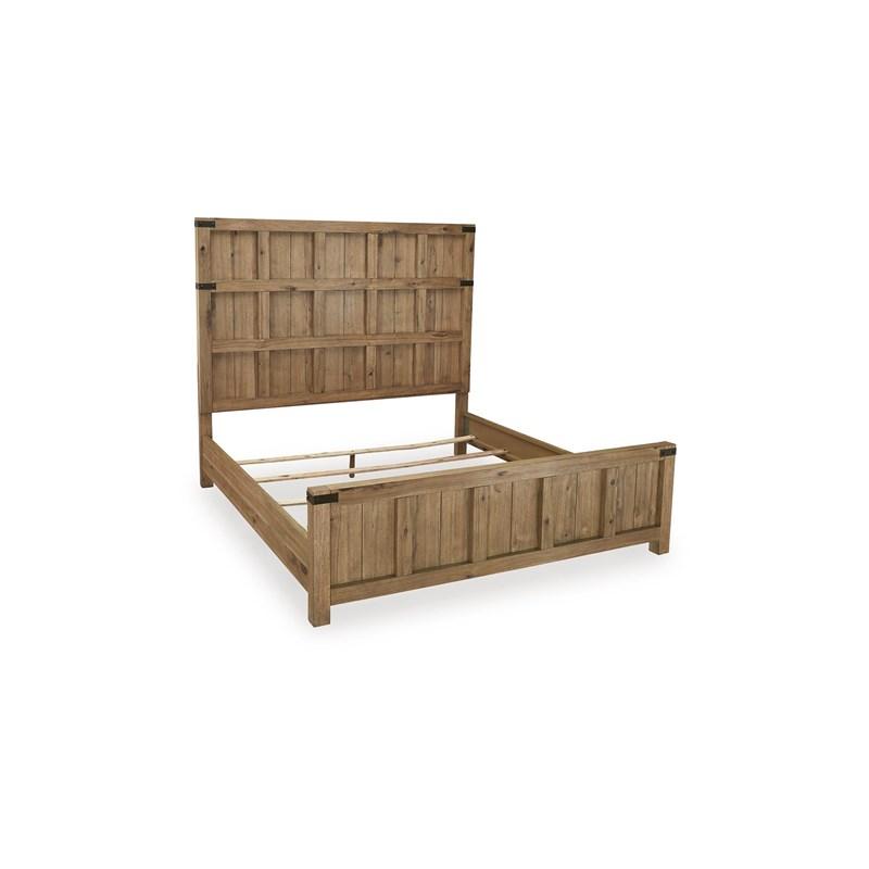 Large Picture of Benchcraft Ridgester B858B7 California King Panel Bed