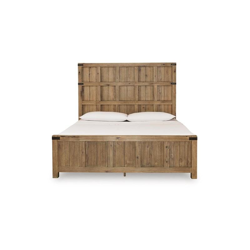 Large Picture of Benchcraft Ridgester B858B7 California King Panel Bed
