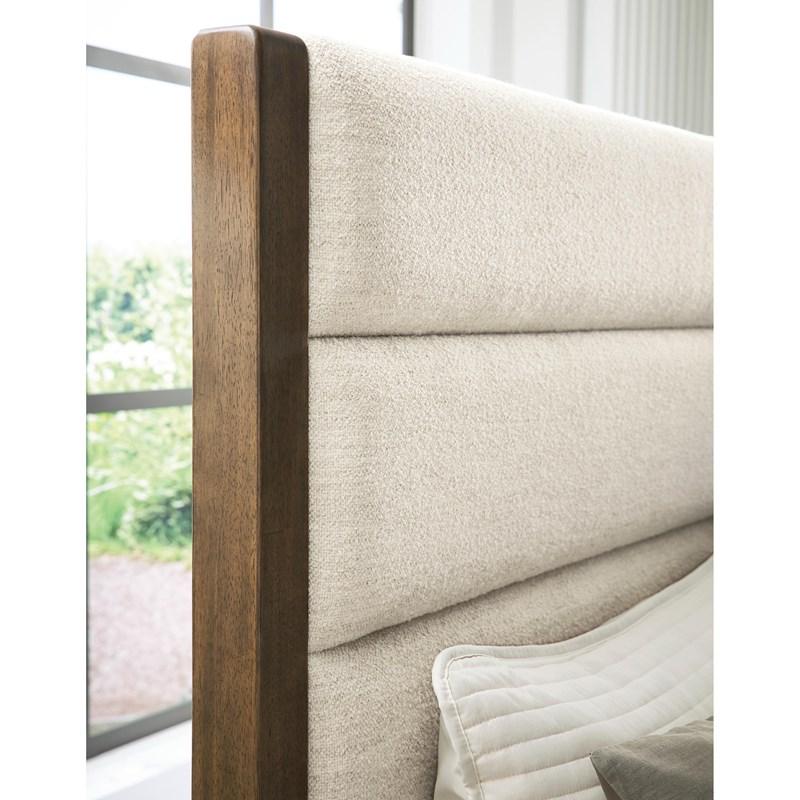 Large Picture of Benchcraft Marxmore B863B4 King Upholstered Storage Bed