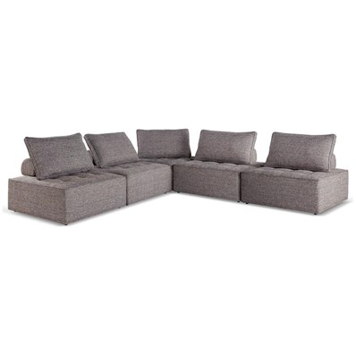 Signature Design by Ashley Bree Zee P160P10 5 pc Outdoor Modular Seating