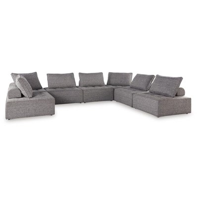 Signature Design by Ashley Bree Zee P160P2 7 pc Outdoor Sectional