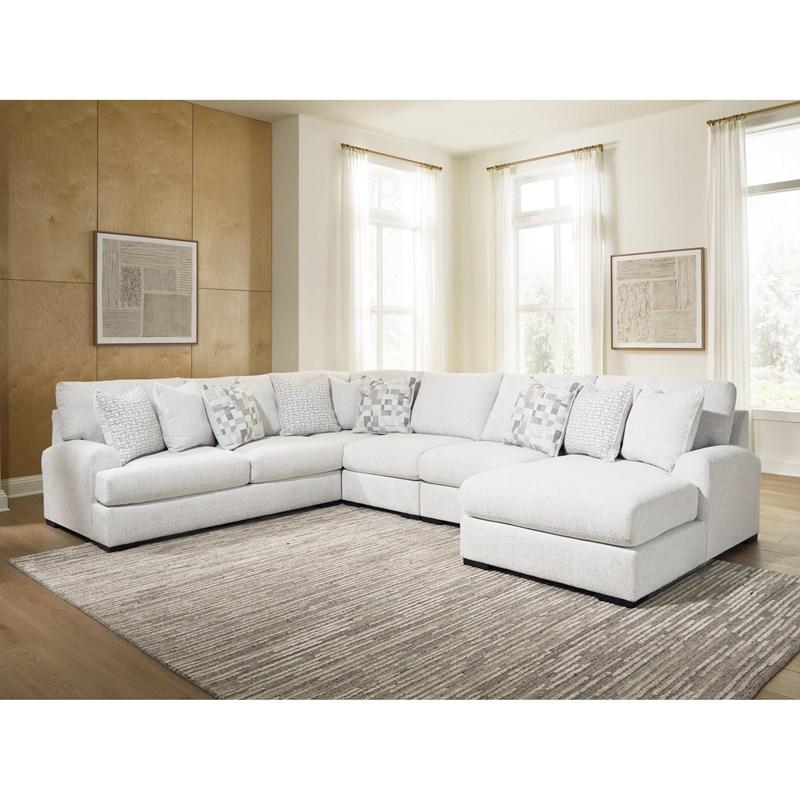 Large Picture of Signature Design by Ashley Misty-Lakes PC66906S11 5 pc Sectional with Chaise