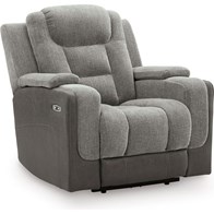 Signature Design by Ashley Mixed Motion PC8350513 Power Recliner with Adjustable Headrest (Recliners - Power)
