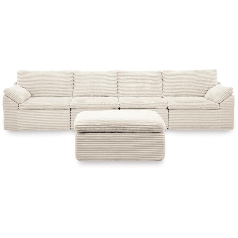 Signature Design by Ashley Fannin PC84304S1 4 pc Sectional with Ottoman