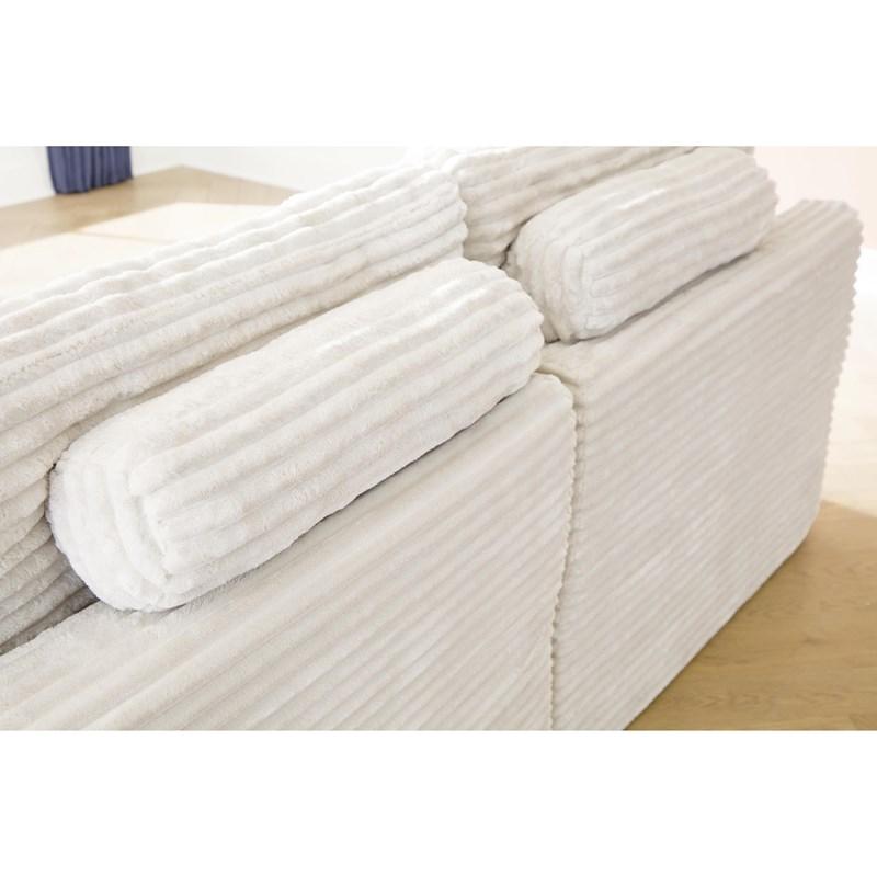 Large Picture of Signature Design by Ashley Fannin PC84304S1 4 pc Sectional with Ottoman