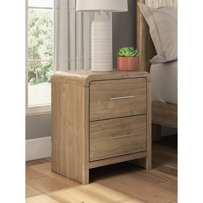 Large Picture of Signature Design by Ashley Dovander PCB1121-92 Two Drawer Night Stand