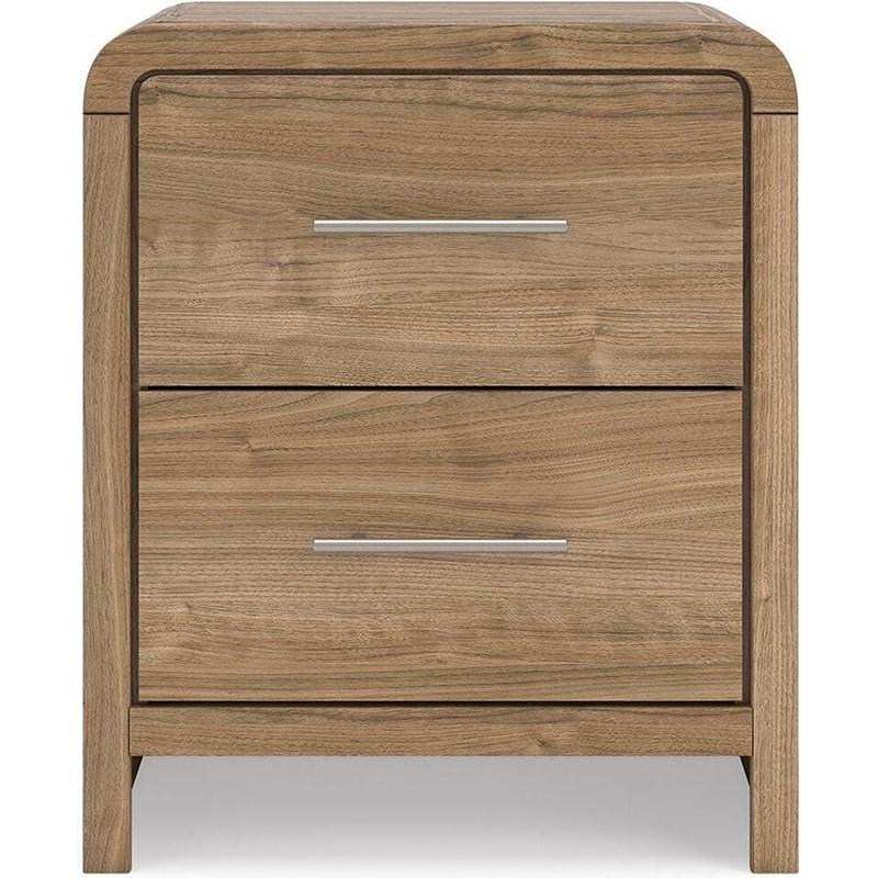 Large Picture of Signature Design by Ashley Dovander PCB1121-92 Two Drawer Night Stand