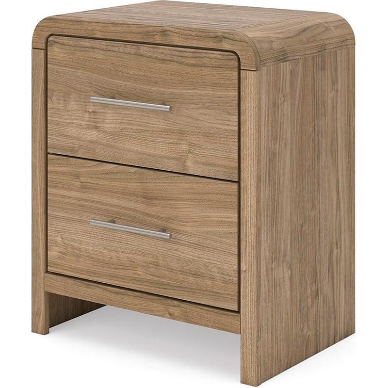 Large Picture of Signature Design by Ashley Dovander PCB1121-92 Two Drawer Night Stand
