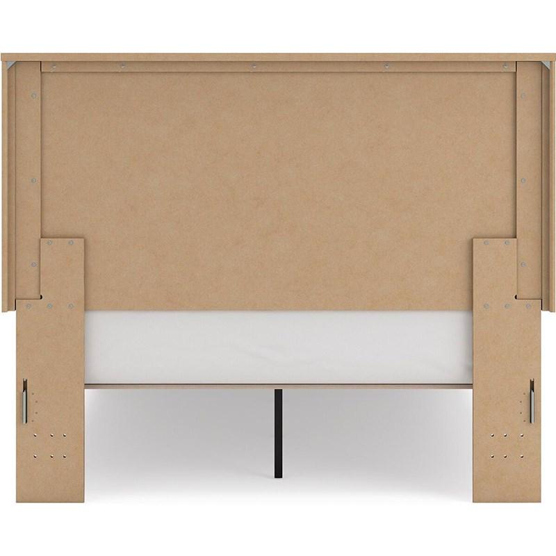 Large Picture of Signature Design by Ashley Dovander PCB1121B10 Queen Panel Platform Bed