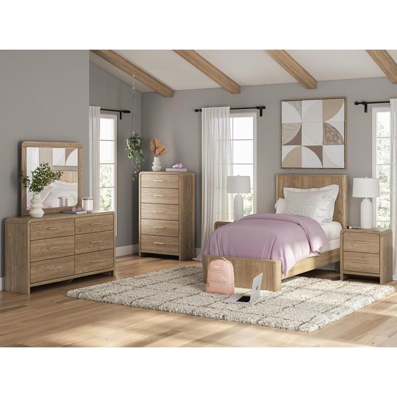 Large Picture of Signature Design by Ashley Dovander PCB1121B2 Twin Panel Bed