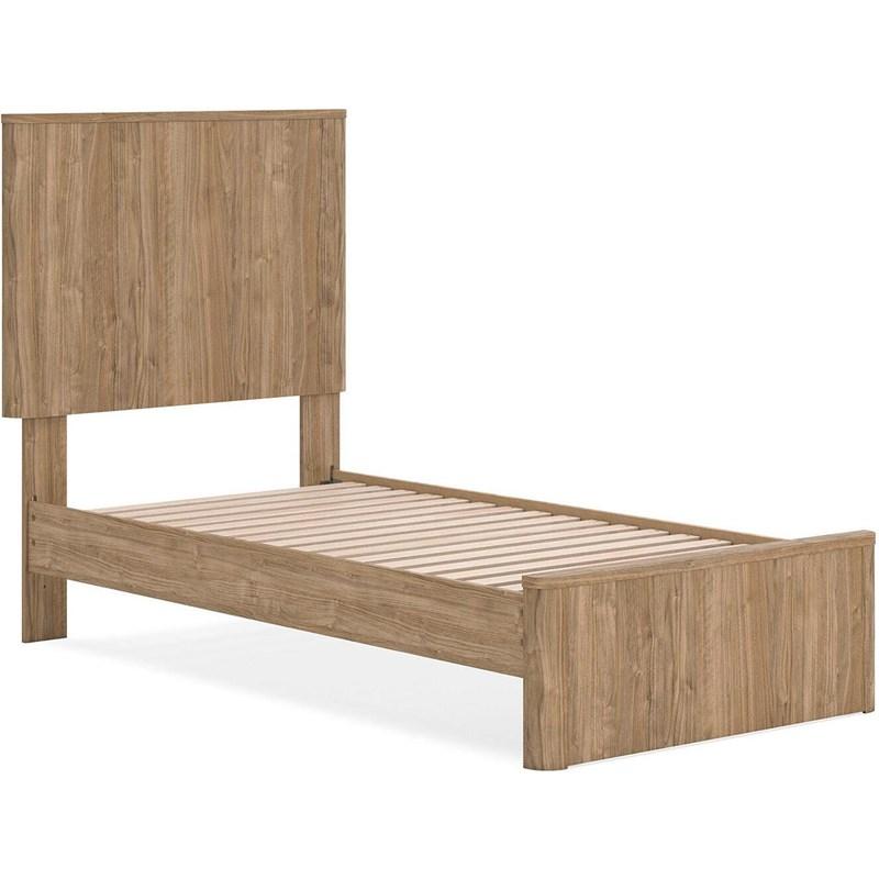 Large Picture of Signature Design by Ashley Dovander PCB1121B8 Twin Panel Platform Bed