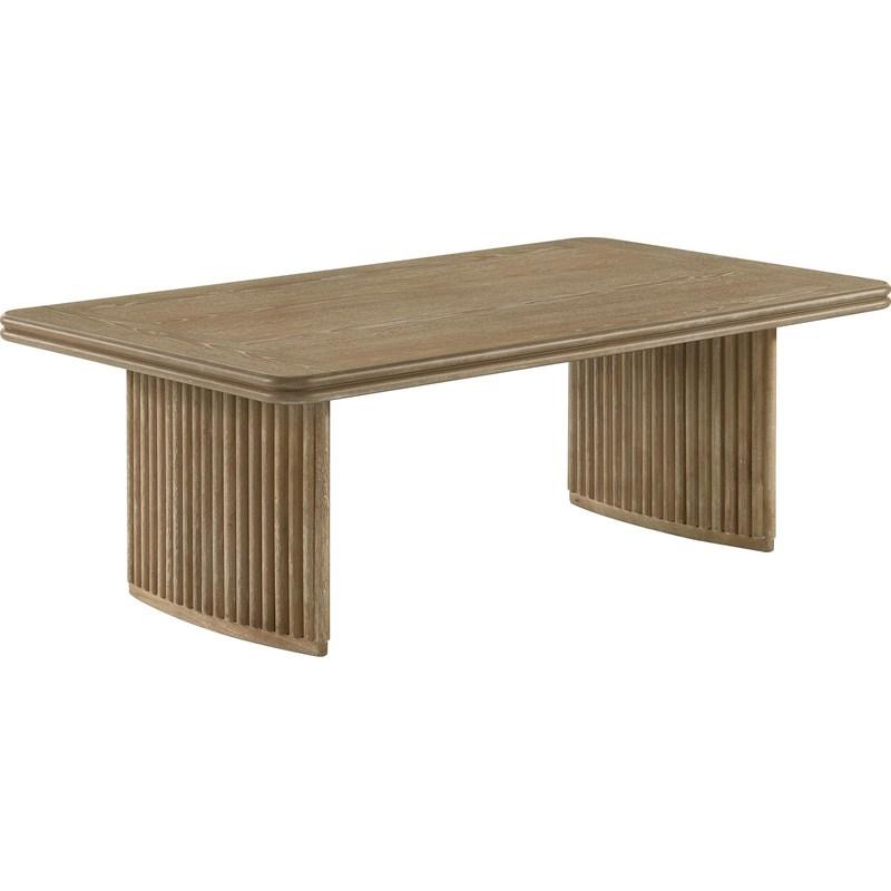 Coaster Furniture Adina 722858 Rectangular Wood Coffee Table - Distressed Light Brown
