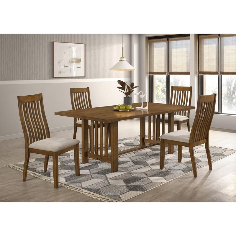 Large Picture of Crown Mark Glendale 2138T-4079 Dining Table