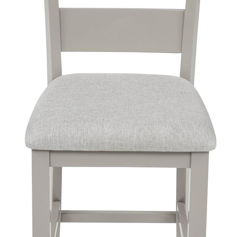 Large Picture of Crown Mark Lester 2631SET-GRG Counter Height Dinette - Greige