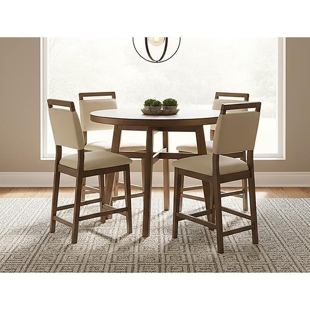 Crown Mark Blanche 2761BRN-S-24 Counter Height Chair - Brown