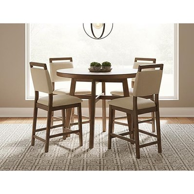 Crown Mark Blanche 2761BRN-S-24 Counter Height Chair - Brown